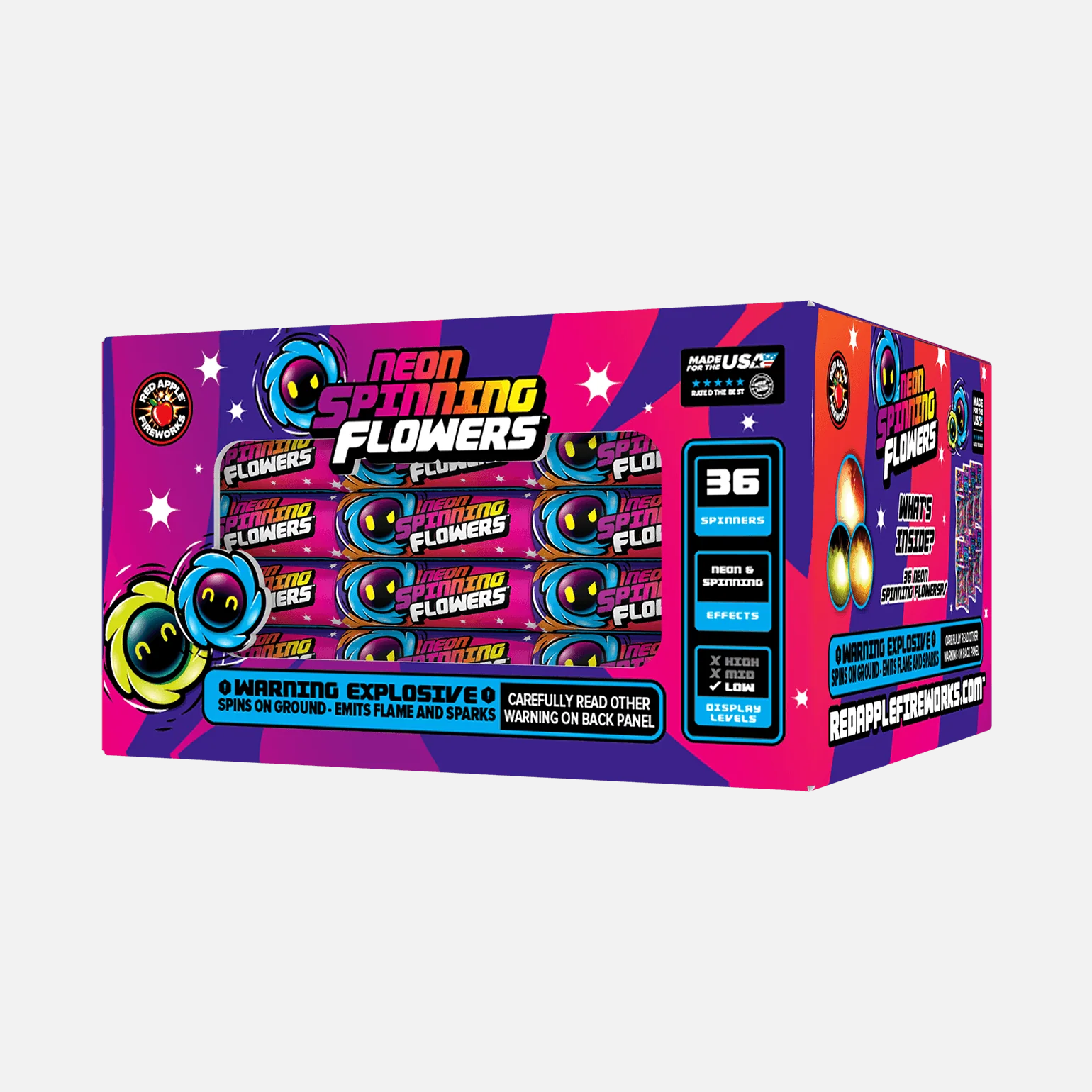 Neon Spinning Flowers™ - Image 5