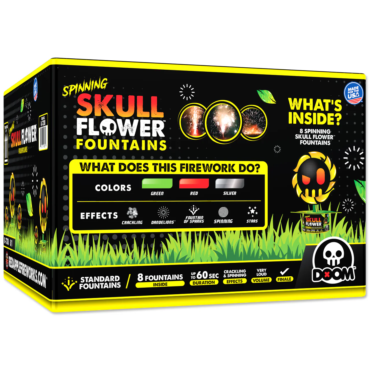 Spinning Skull Flower™ Fountains - Image 3