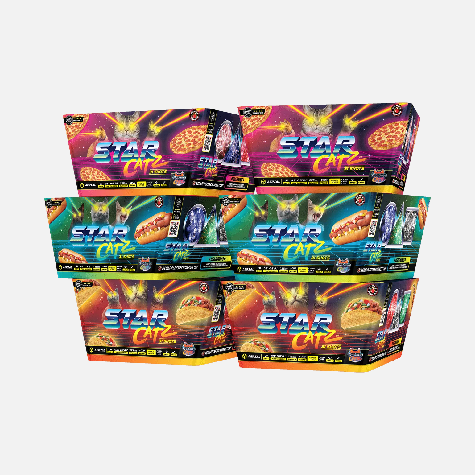 Star Catz™ 31-Shots XL® Aerials - Image 4