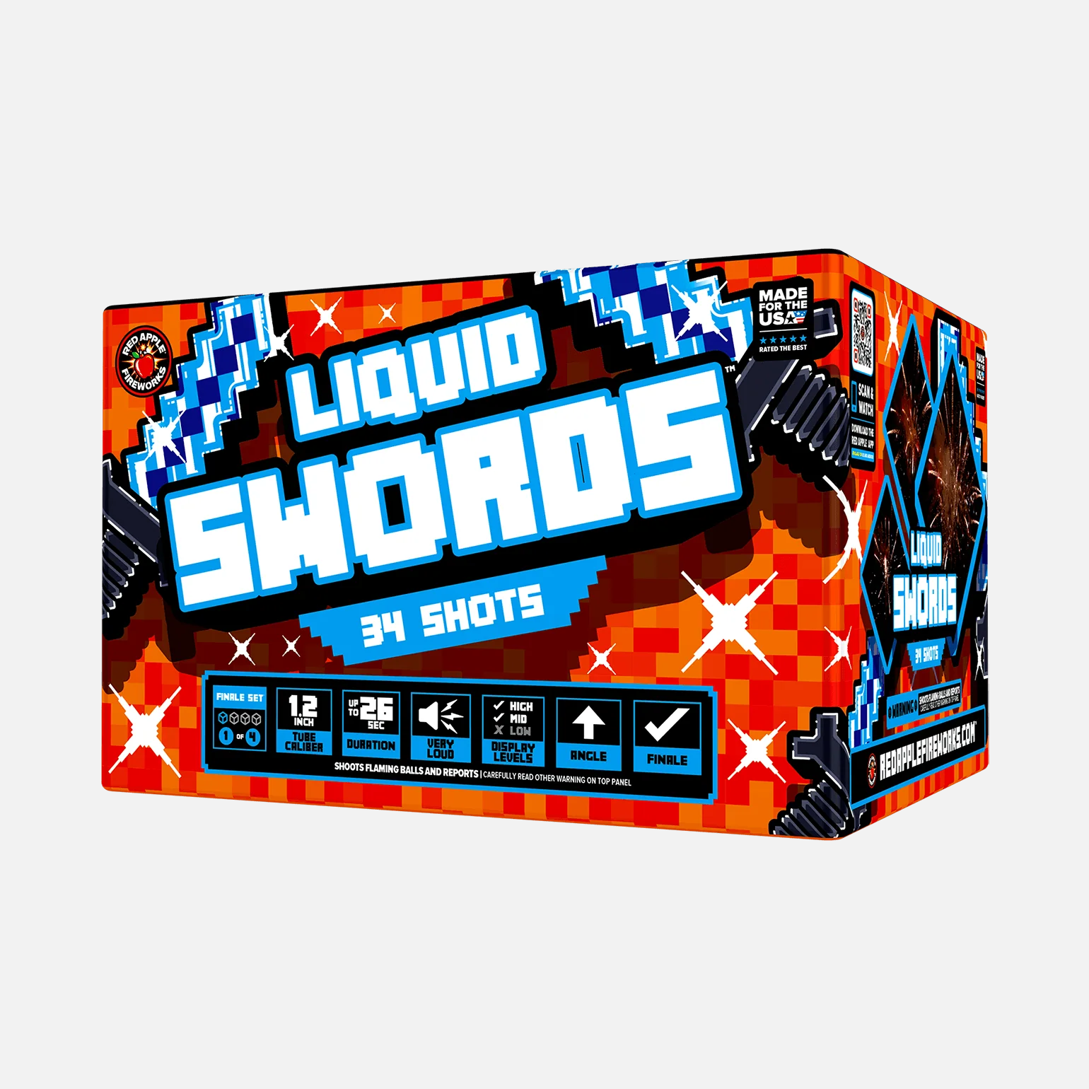 Swords™ 136-Shots XL® Aerial Finale Set® - Image 5
