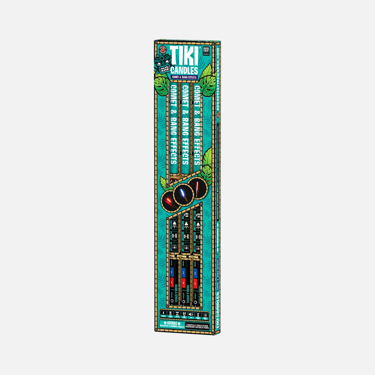 Tiki® Candles 10 Shots Roman Candles - Image 6