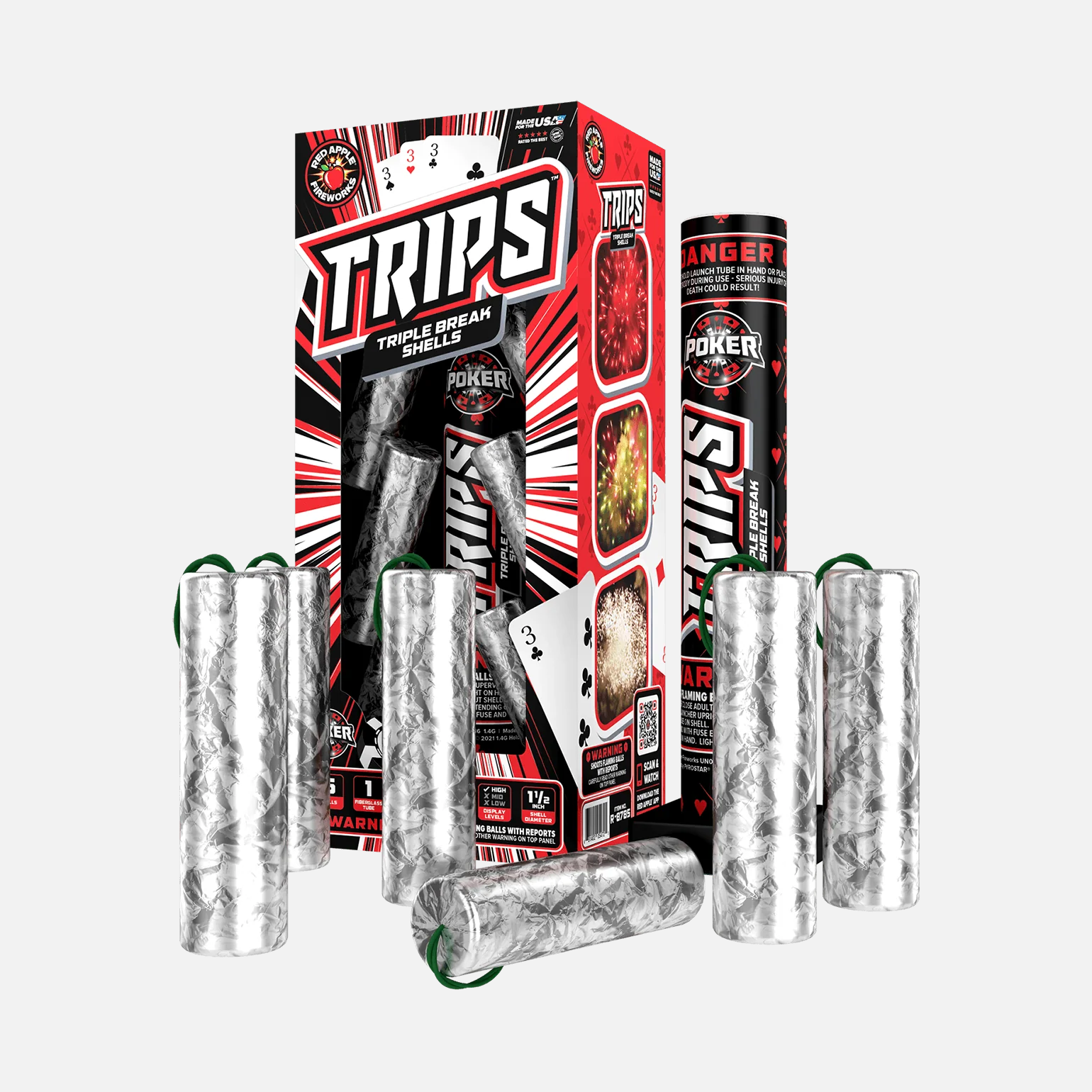 TRIPS⢠6 Shot Triple Break Ball Shells - Image 5