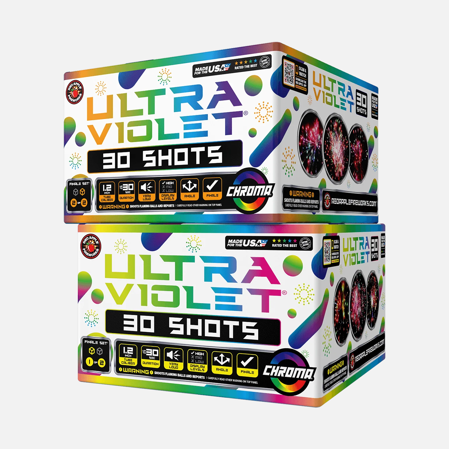 UltravioletĀ® 60 Shot XLĀ® Aerial Finale SetĀ® - Image 4