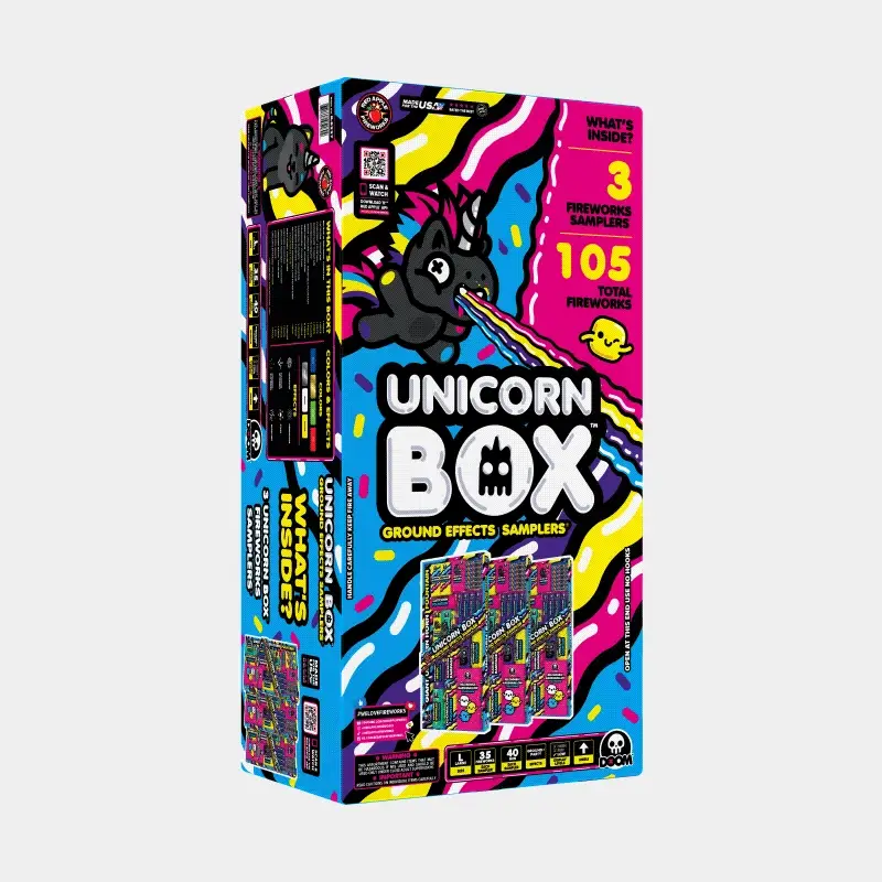 Unicorn® Box Fireworks Samplers™ - Image 3