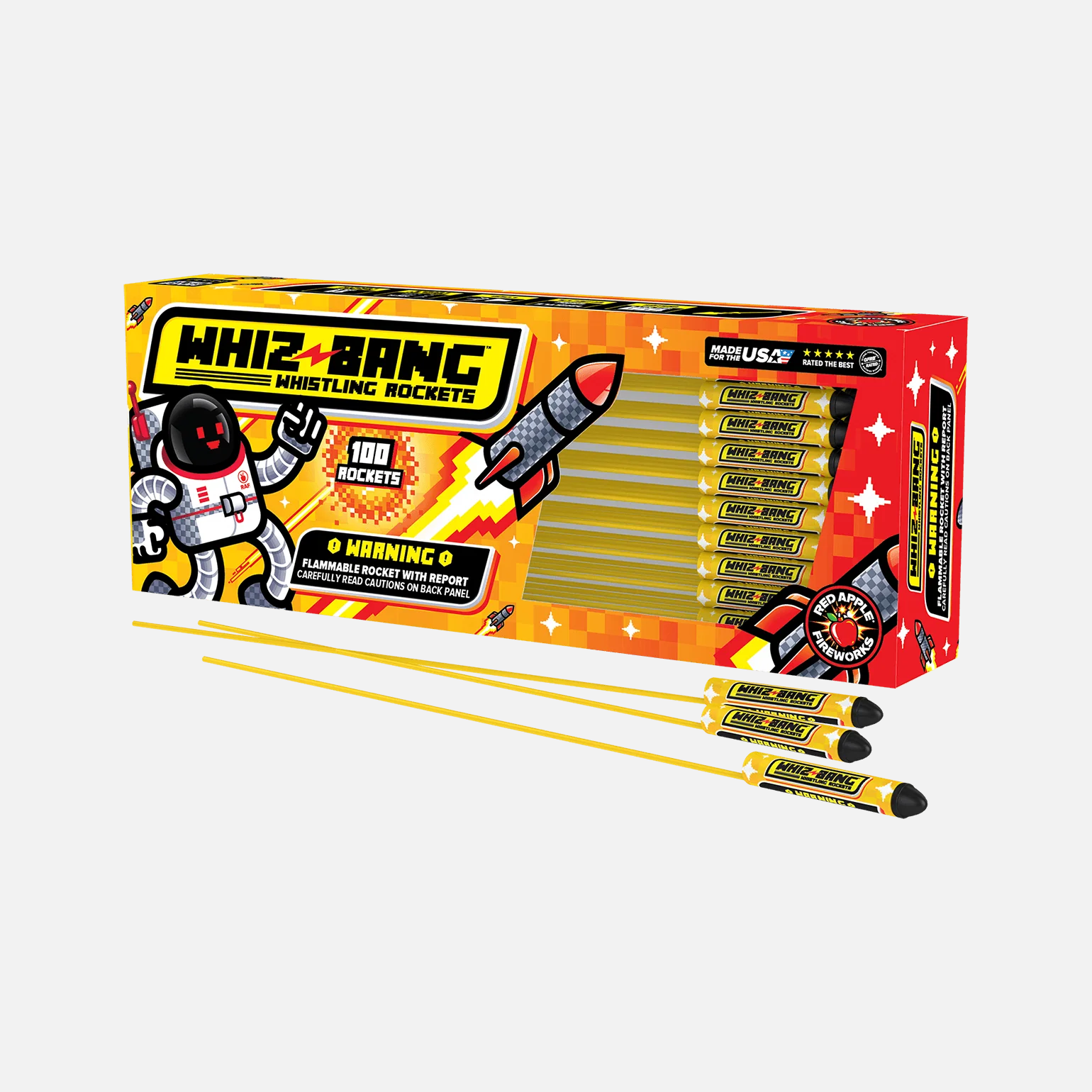 Whiz-Bang™ Whistling Bottle Rockets - Image 4