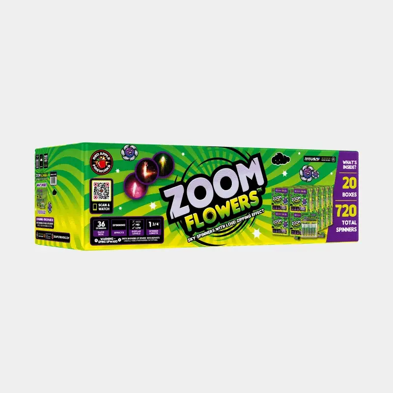 Zoom Flowers™ Aerial Spinners - Image 3