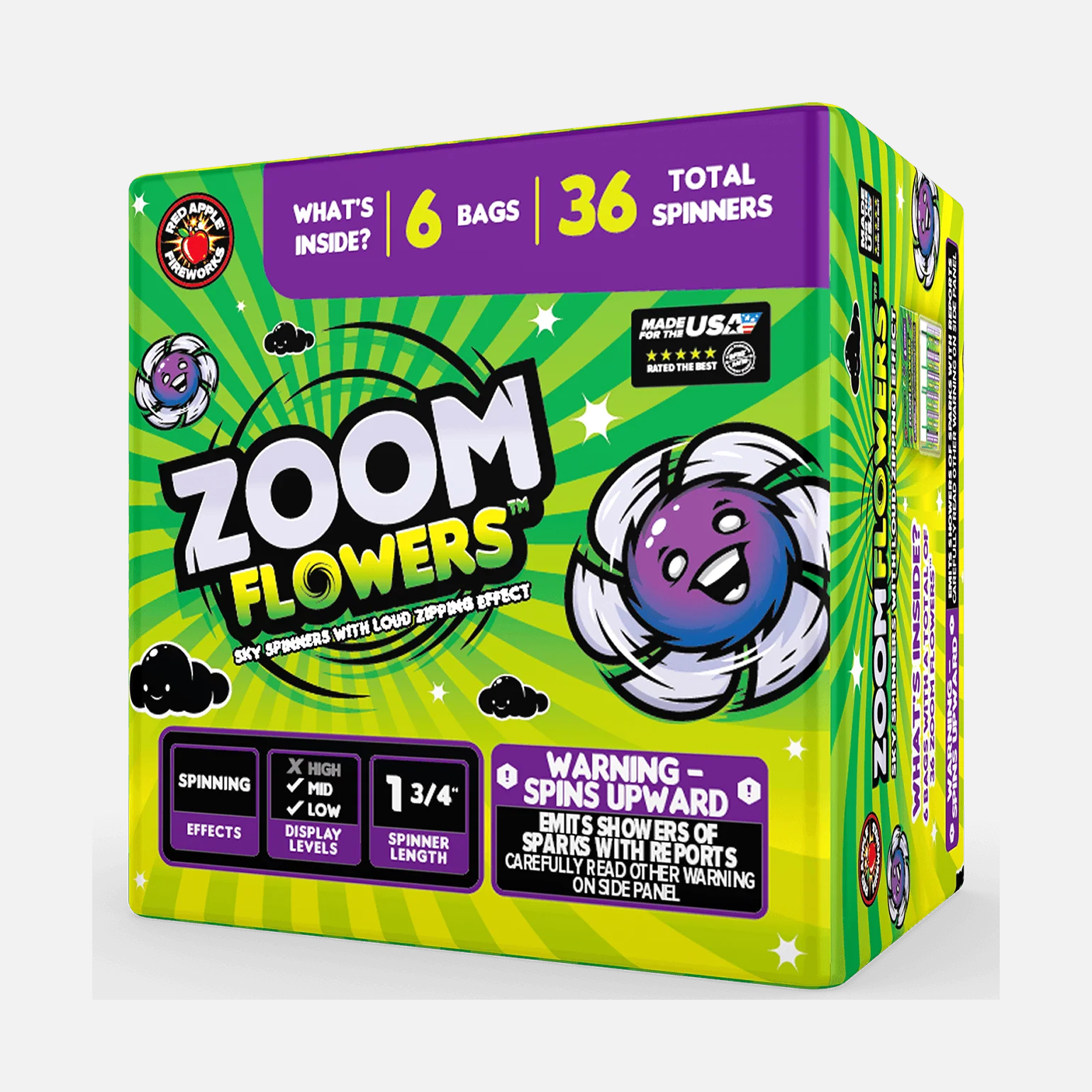Zoom Flowers™ Aerial Spinners - Image 5